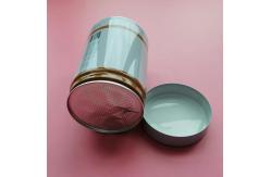 China Empty Round Airtight Coffee Tin Plate Cans Tinplate Tea Packaging Tin Box supplier