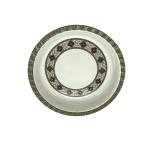 Eco Friendly Unbreakable Melamine Dinner Plates Durable Melamine Soup Plate for sale