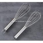 Food Grade Stainless Steel Egg Beater Corrosion Resistant Balloon Manual Whisk for sale
