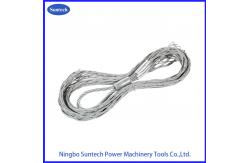 China Gloss Cable Pulling Accessories Wire Rope Pulling Grip For Communication Lines supplier