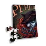 China Custom 0.6mm PET Lenticular Printing 3d Jigsaw Puzzle Flip manufacturer