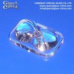 OEM Optical Borosilicate Glass Led Diffusing Lens For Led Light Lens
