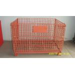 SGS Logistics Forklift Guide Steel Q235 Collapsible Metal Cage for sale