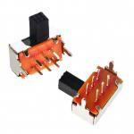 original SK-22D02 2P2T 5mm Toggle switch 6 pin Horizontal double slide switch for sale
