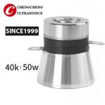 Stainless Steel Cleaning 50w 40k Piezoelectric Ultrasonic Transducer for sale