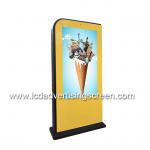 Floor Stand 55 Inch IP65 Outdoor LCD Digital Signage for sale