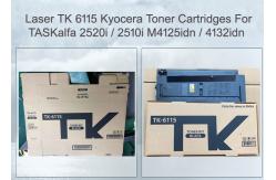 China Compatible Kyocera Ecosys M4125 Toner Black TK6115 Newest Model supplier