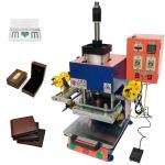 Manual Mini Hot Foil Stamping Machine , Pneumatic Heat Transfer Foil Printing Machine for sale