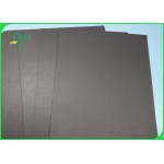 FSC Approved Book Binding Board / Black Carton Board Different Thickness Customized
