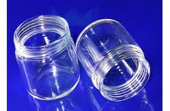 China Customized Laboratory Reagent Bottle Transparent With Screw 1750℃ Melt Point supplier