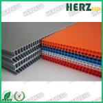 Conductive PP Sheet ESD Corrugated Plastic Sheet Lightweight Max Width 1.5M Thickness 2-8mm for sale