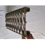 Industrial Mezzanines Diamond Safety Grating Aluminum Metal Stair Treads Anti Skid for sale