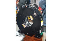 China 4 Jaw Independent Chuck 360mm Pneumatic Lathe High Precision Chuck Lingman Machinery supplier