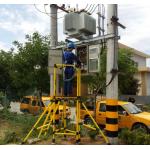 Strong Non Conductive Fibreglass Scaffold Tower For Wire Pole Repairement
