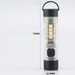 5050 WORKSHOP Mini Bright Flashlight Charging Magnetic Hook Camping Tent Light for sale