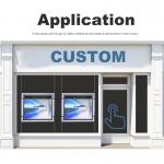 Real Estate Crystal Light Box Advertising Display Led Screen Sign Board RoHS for sale
