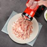 Sanitary Samona Fish Plastic Manual Meat Grinder 2.5L For Mincing Filling Sausage for sale