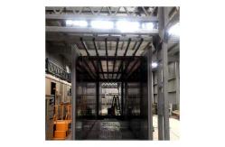 China Customizable Floor Rail Coating Line Room Structures For Superior Finishes supplier