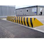 High tonnage hydraulic control checkpoint road blocker system , LED light warning