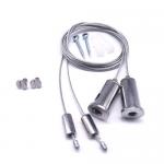 Durable Transparent Wire Rope Cable Assemblies For Hanging Display And Lighting