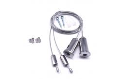 China Durable Transparent Wire Rope Cable Assemblies For Hanging Display And Lighting supplier