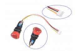 China Emergency Stop Button 2.5mm Custom Wiring Harness supplier