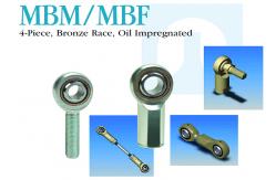 China MBM/MBF Series Bronze Race Rod Ends | Low-Friction Design supplier
