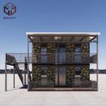 Customizable Interior Design 40ft Expandable Container Home with Two Rooms 20-30 Years of Durability for sale