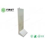 CMYK Printing Recyclable Pegboard Paper Cardboard Pop Up Floor Hook Displays Stand