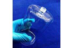 China Custom High Purity High Temperature Sealed Laboratory Quartz Thread Pipe supplier