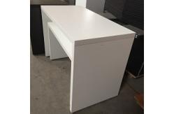 China 2 Layers MDF Wood Retail Display Nesting Tables supplier