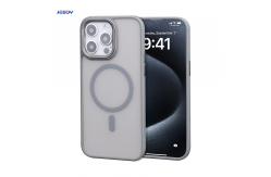 China Skin Friendly Soft TPU Magsafe Phone Case Shockproof Anti Fingerprint Mobile Cover supplier