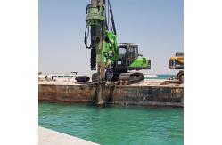 China Hydraulic Borehole Pile Drilling Machine With Excavator KR125A Rotary Piling Rig supplier