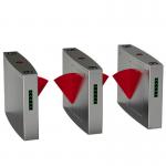 High Sensitivity Access Control Barriers And Gates System With Wing Turnstile Flag for sale