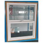 Easy Clean Single Hung Vinyl Windows Double Tempered Glass Vinyl Window OEM ODM for sale