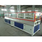 Eco-friendly Plastic Profile Production Line , PP PE PVC Hollow Profile Extruder for sale