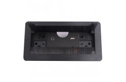 China Conference Table Power Outlets Office Hidden Desktop Power Socket Box supplier