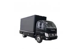 China Foton 4x2 Mobile Billboard Truck P5 LED Screen Mobile Van High Resolution supplier
