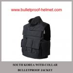 Wholesale Cheap China NIJ South Korea Blue Collar Protection Bulletproof Jacket for sale
