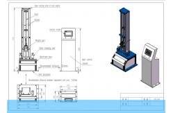 China Vertical 20times/Min Impact Testing Machine Fiber Optic Cable Test Equipment supplier