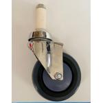 New Installation Method Medical Caster Wheels Without Brake 4 Inch