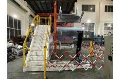 China Double Station Plastic Pipe PE Winding Machine Winder Coiler supplier