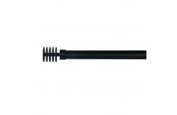 China 28mm diameter metal curtain rods with  three-dimensional shape for living room supplier