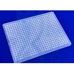 Customized Quartz Glass Plate Acid Resistance Transparent Laser Boring for sale