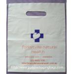 Disposable Cornstarch Biodegradable Plastic Bag With Die Cut Handle Hole