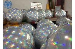 China Airtight Double Layer Disco 8m Inflatable Chrome Ball supplier