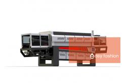 China High Capacity Rotary Tube Furnace Calcining 8 R / Min Stable Temperature supplier