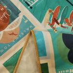 Reinforced Stitching Printed Beach Towel With High Absorbency