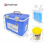 Durable Specimen Transport Container UN2814 Box With Cold Chain Technology for sale