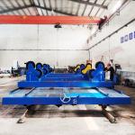 50T Spraying Furnace Rail Transfer Trolley Hand Operated Battery Powered for sale